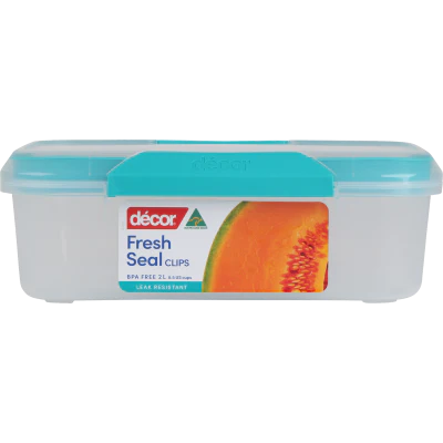 Decor Fresh Seal Clips Oblong Contaiuner 2l