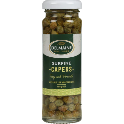 Delmaine Surfine Capers 100g