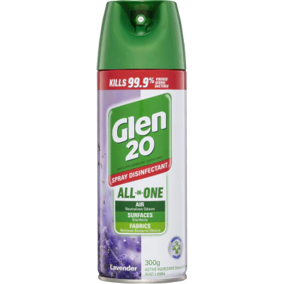 Dettol Glen 20 Lavender Disinfectant Spray 300g