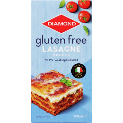 Diamond Gluten Free Lasagne Sheets 200g