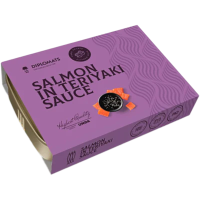 Diplomats Fillets In Teriyaki Sauce Salmon 140g