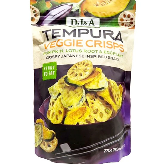 DJ&A Tempura Veggie Crisps 270 g
