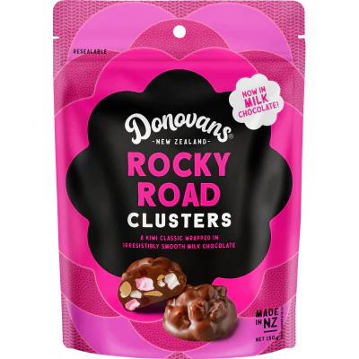 Donovans Rocky Road Clusters 150g