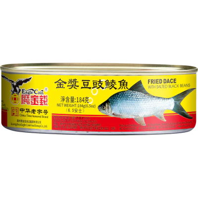 Eagle Coin Fried Dace With Salted Black Beans 184g