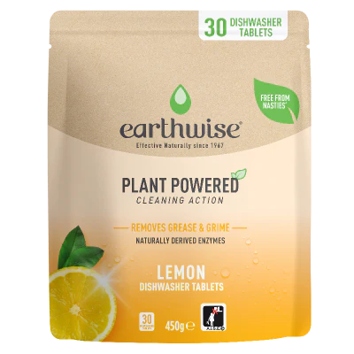 Earthwise Lemon Plant Powered Dishwasher Tablets 450g