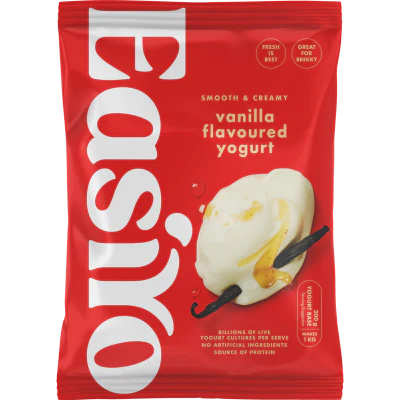 Easiyo Everyday Smooth & Creamy Vanilla Flavoured Yogurt Base 200g