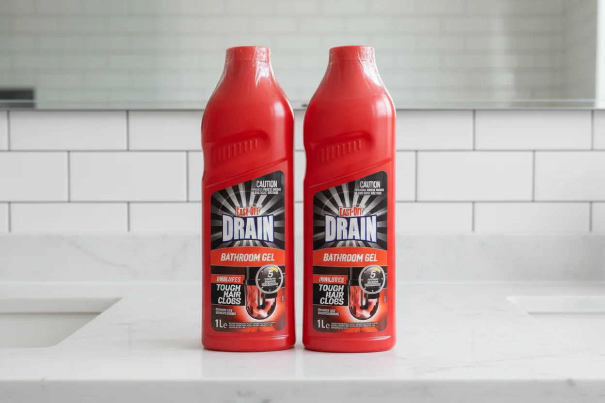 EASY OFF BAM DRAIN TURBO GEL 2 x 1L