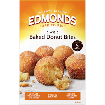 Edmonds Classic Baked Donut Bites Mix 250g