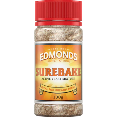 Edmonds Surebake Active Yeast Mixture 130g