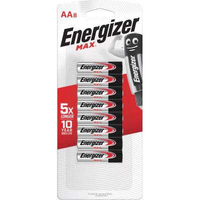 Energizer Max AA Battery 8pk