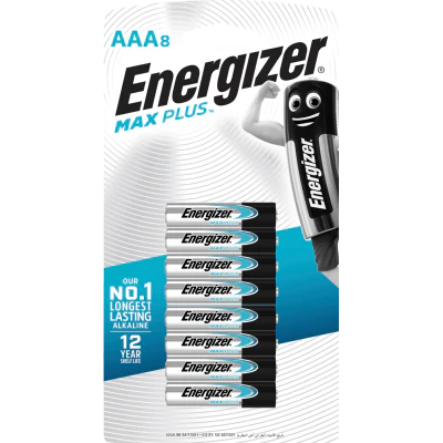 Energizer Max Plus Advanced AAA Battery 8pk
