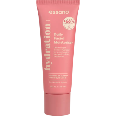 Essano Hydration+ Daily Facial Moisturiser 100ml