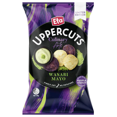 Eta Uppercuts Wasabi Mayo Potato Chips 130g