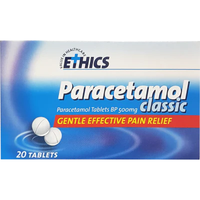 Ethics Classic Paracetamol Tablets 20pk