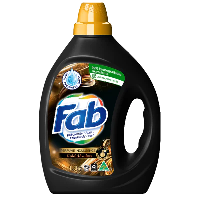 Fab Gold Obsession Laundry Detergent Liquid 1.8l