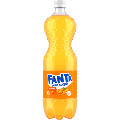 Fanta Zero Sugar Orange Soft Drink 1.5l