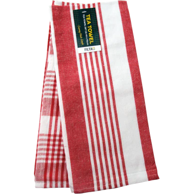 Filta Royal Red Tea Towel ea