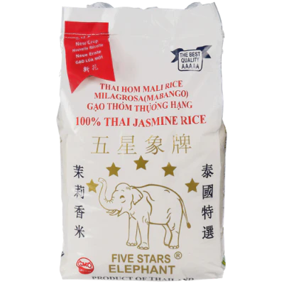 Five Stars Elephant Jasmine Rice 10kg