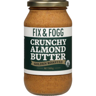 Fix & Fogg Crunchy Almond Butter 500g