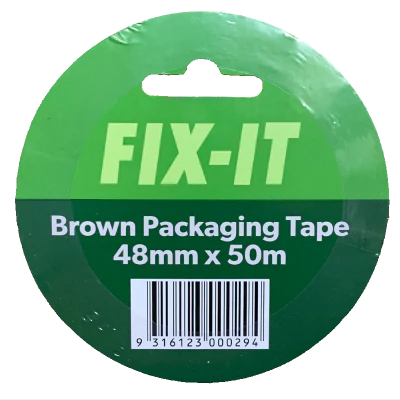 Fix It Today Brown Packaging Tape 48mm 1pk