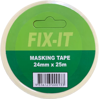 Fix It Today Masking Tape 24mm x25m 1pk