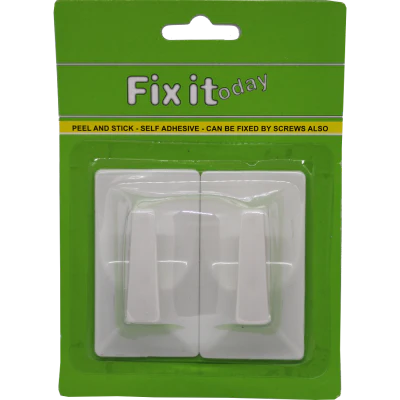 Fix It Today Stick On Hook Large 0pk