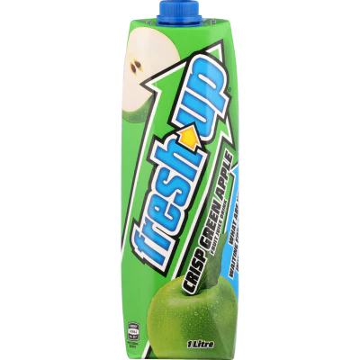 Fresh Up Crisp Green Apple Fruit Juice Drink 1000ml