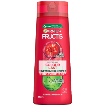 Garnier Fructis Colour Last For Coloured Hair Shampoo 315ml