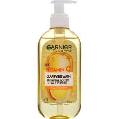 Garnier Skin Active Vitamin C Clarifying Wash 200ml