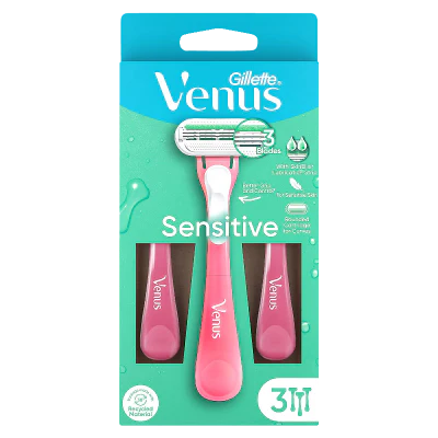 Gillette Venus Sensitive Disposable Razor 3pk