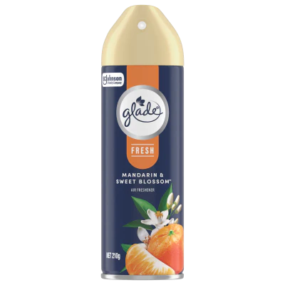 Glade Fresh Mandarin & Sweet Blossom Air Freshener 210g