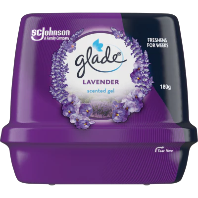 Glade Lavender Scented Gel Air Freshener 180g