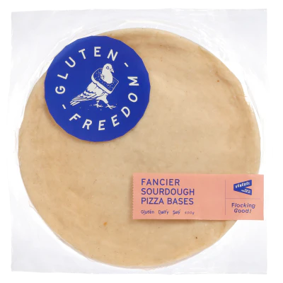 Gluten Freedom Fancier Sourdough Pizza Bases 400g