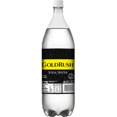 Gold Rush Soda Water 1.5l