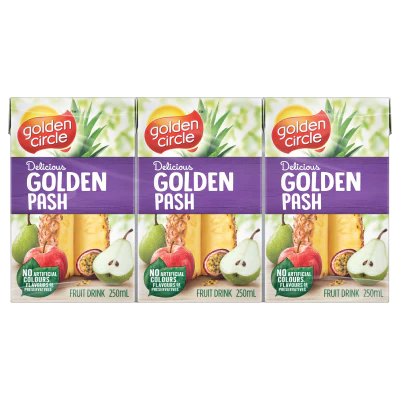 Golden Circle Fruit Drink Golden Pash 6 x 250ml