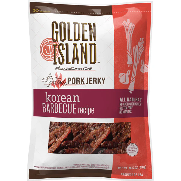 Golden Island Korean BBQ Pork Jerky 410g
