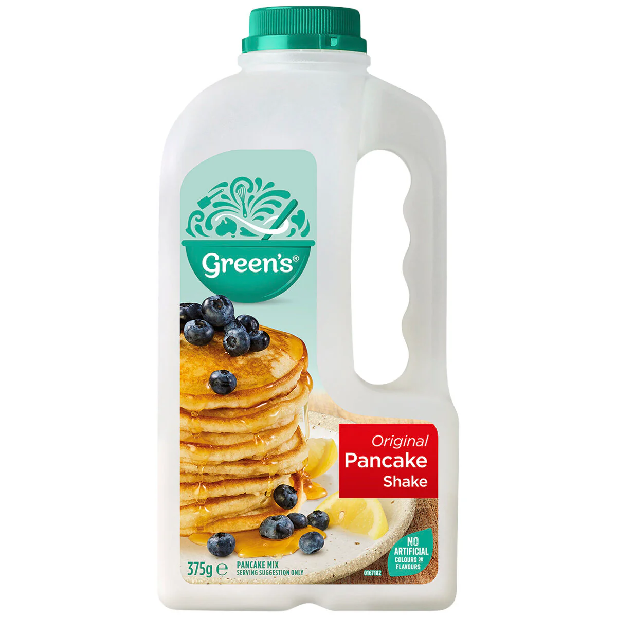 GREEN'S PANCAKE MIX ORIGINAL SHAKE 3X375G - Image 2