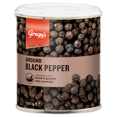 Gregg's Ground Black Pepper 100g