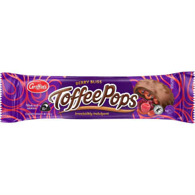Griffin's Toffee Pops Berry Bliss Chocolate Biscuits 180g