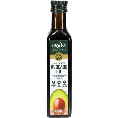 Grove Garlic Flavoured Cold Pressed Avocado Oil 250ml
