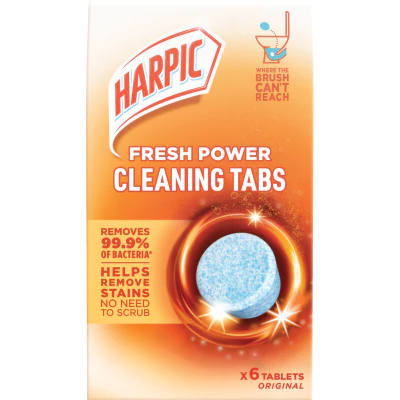 Harpic Original Fresh Power Cleaning Tabs 6pk