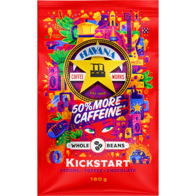 Havana KickStart Coffee Beans 180g