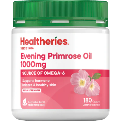 Healtheries Evening Primrose Oil 1000mg Capsules 180pk