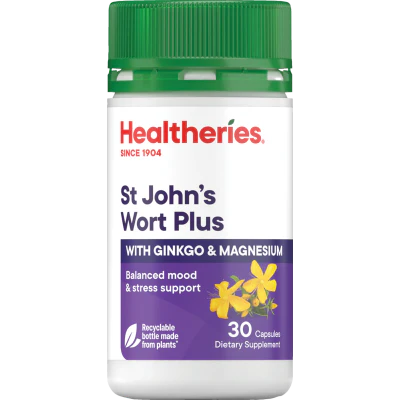 Healtheries St John's Wort Plus Capsules 30pk