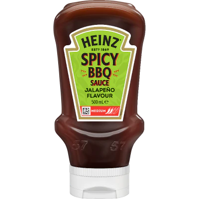Heinz Jalapeno Flavour Spicy BBQ Sauce 500ml
