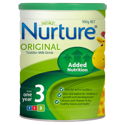 Heinz Nurture Original 3 From 1 Year Toddler Milk Drink 900g