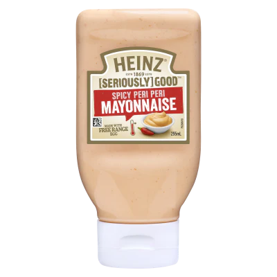 Heinz Seriously Good Spicy Peri Peri Mayonnaise 295ml