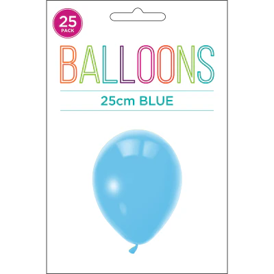 Hoorah Blue Balloons 25pk