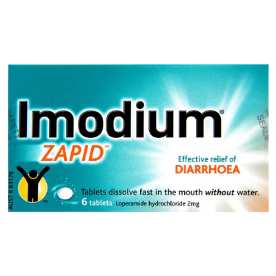 Imodium Zapid Tablets 6pk