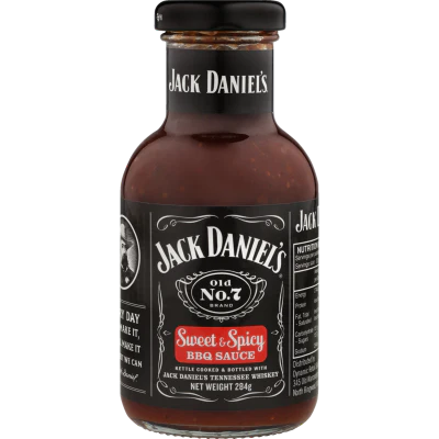 Jack Daniels Sweet & Spicy BBQ Sauce 284g
